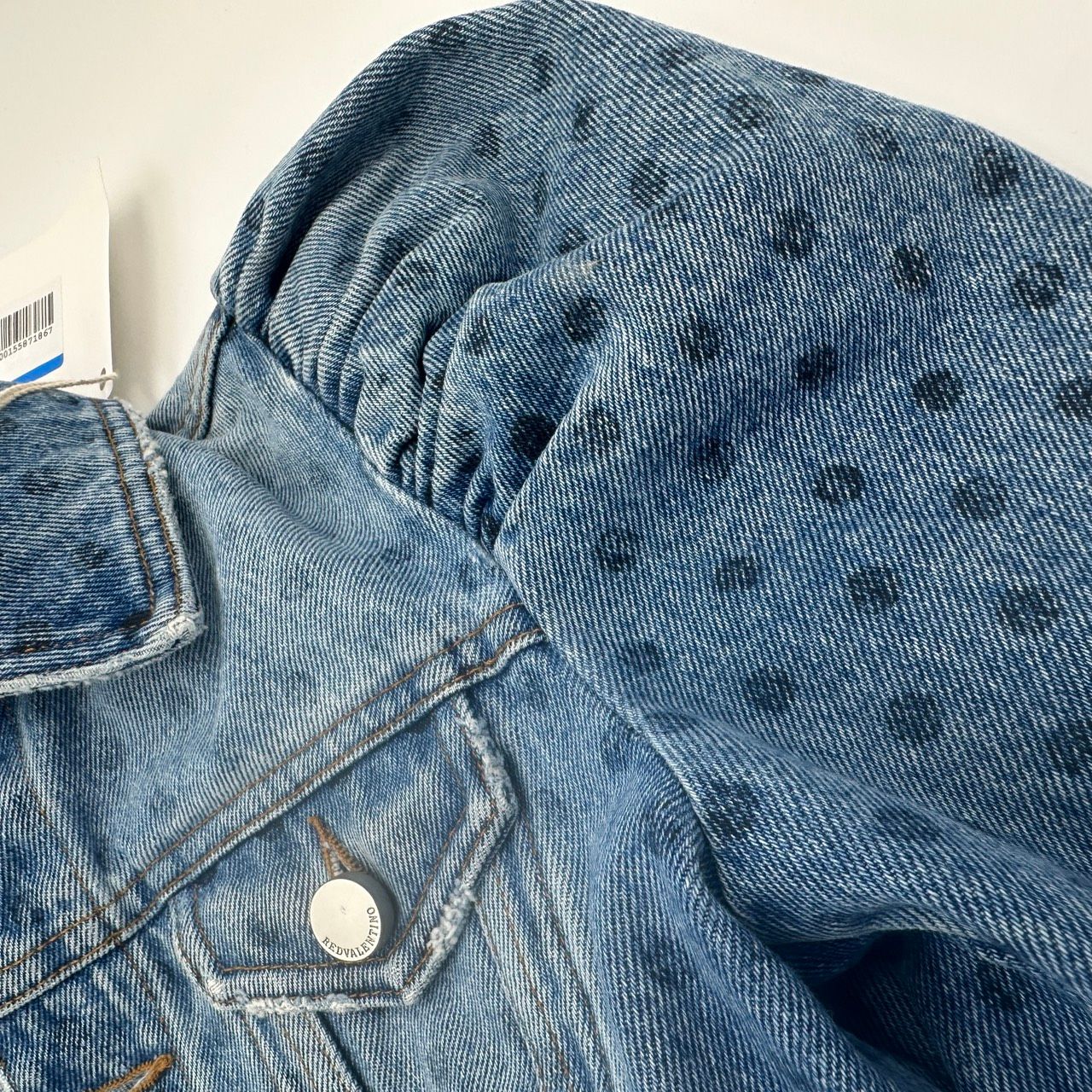 RED VALENTINO（レッドヴァレンティノ）ドット柄デニムジャケット