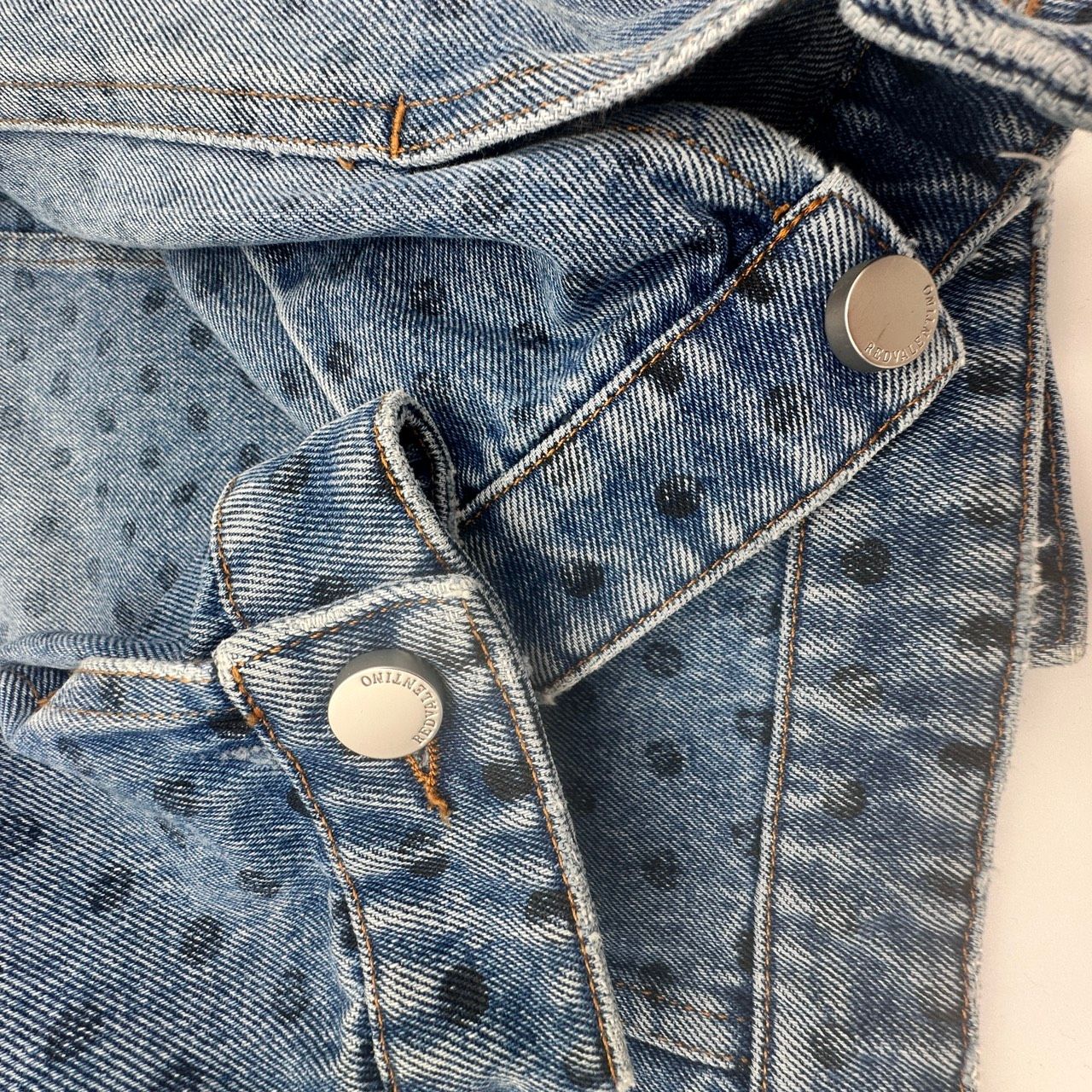 RED VALENTINO（レッドヴァレンティノ）ドット柄デニムジャケット