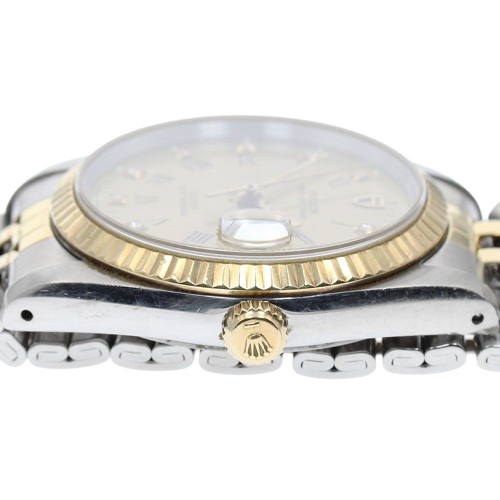  チュードル TUDOR 74033 プリンス オイスターデイト YGベゼル 10Pダイヤ 自動巻き メンズ _942615 ロゴ入り 自動巻き時計 腕時計(アナログ)