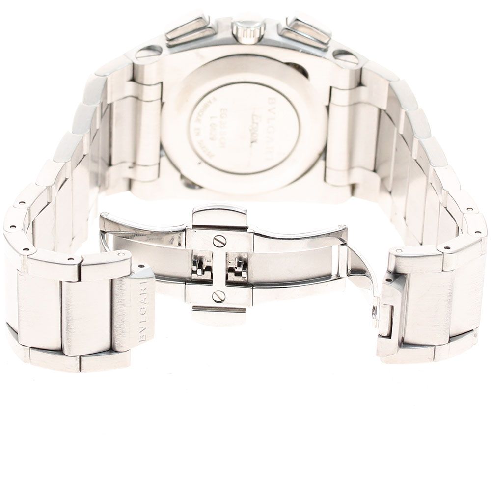  ブルガリ BVLGARI EG35SCH エルゴン クロノグラフ 自動巻き ボーイズ _938688 日本向けサイズ 自動巻き時計 腕時計(アナログ)