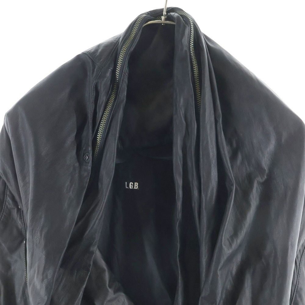 L.G.B. (ルグランブルー) BONO-14 Jacket ボノ 14 ジップレザー