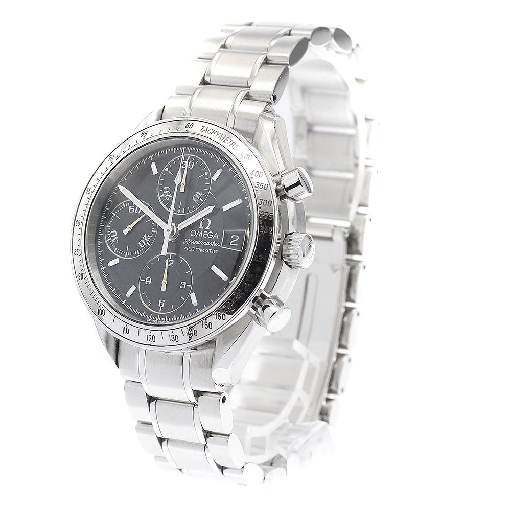  オメガ OMEGA 3513.50 スピードマスター デイト クロノグラフ 自動巻き メンズ _756703 ユニセックス対応 自動巻き時計 腕時計(アナログ)