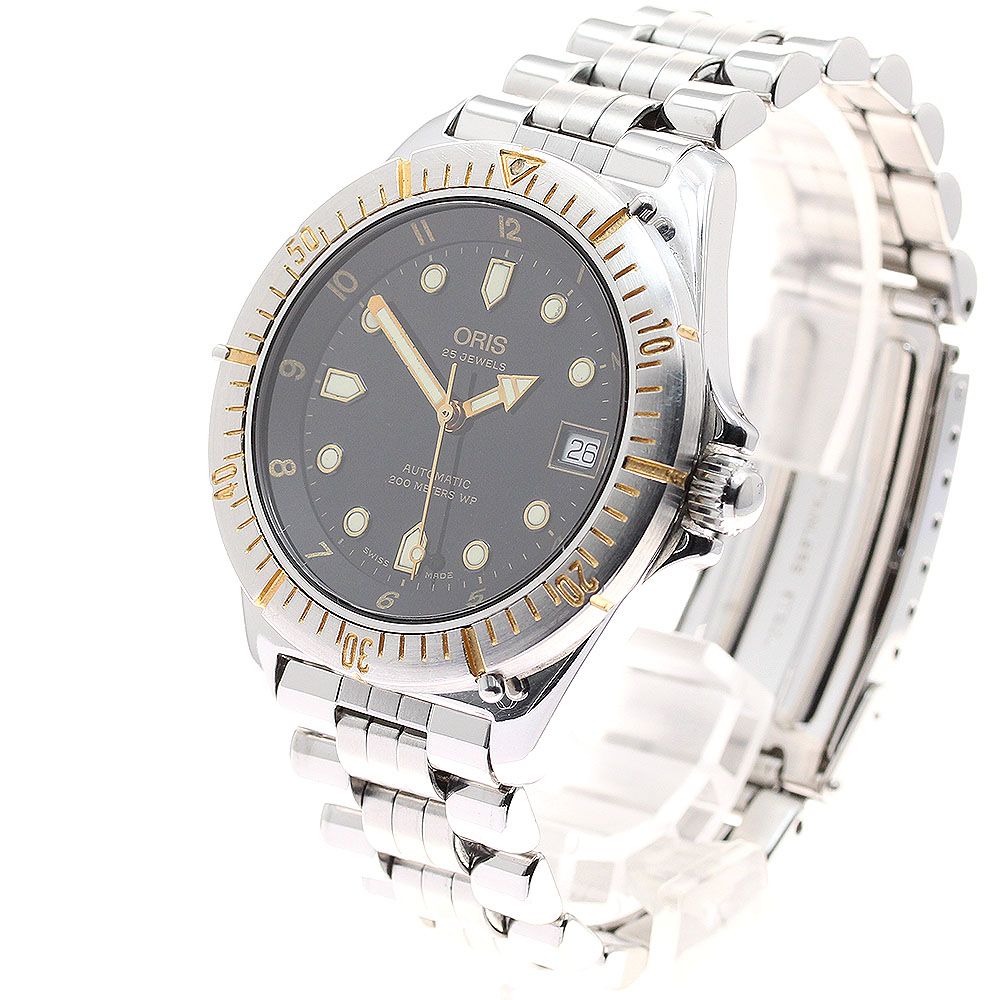 オリス ORIS 7401 クラシック スポーツダイバー デイト 自動巻き