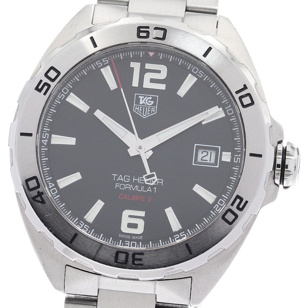 タグホイヤー TAG HEUER WAZ2113 フォーミュラー1 キャリバー5 デイト 自動巻き メンズ _943278