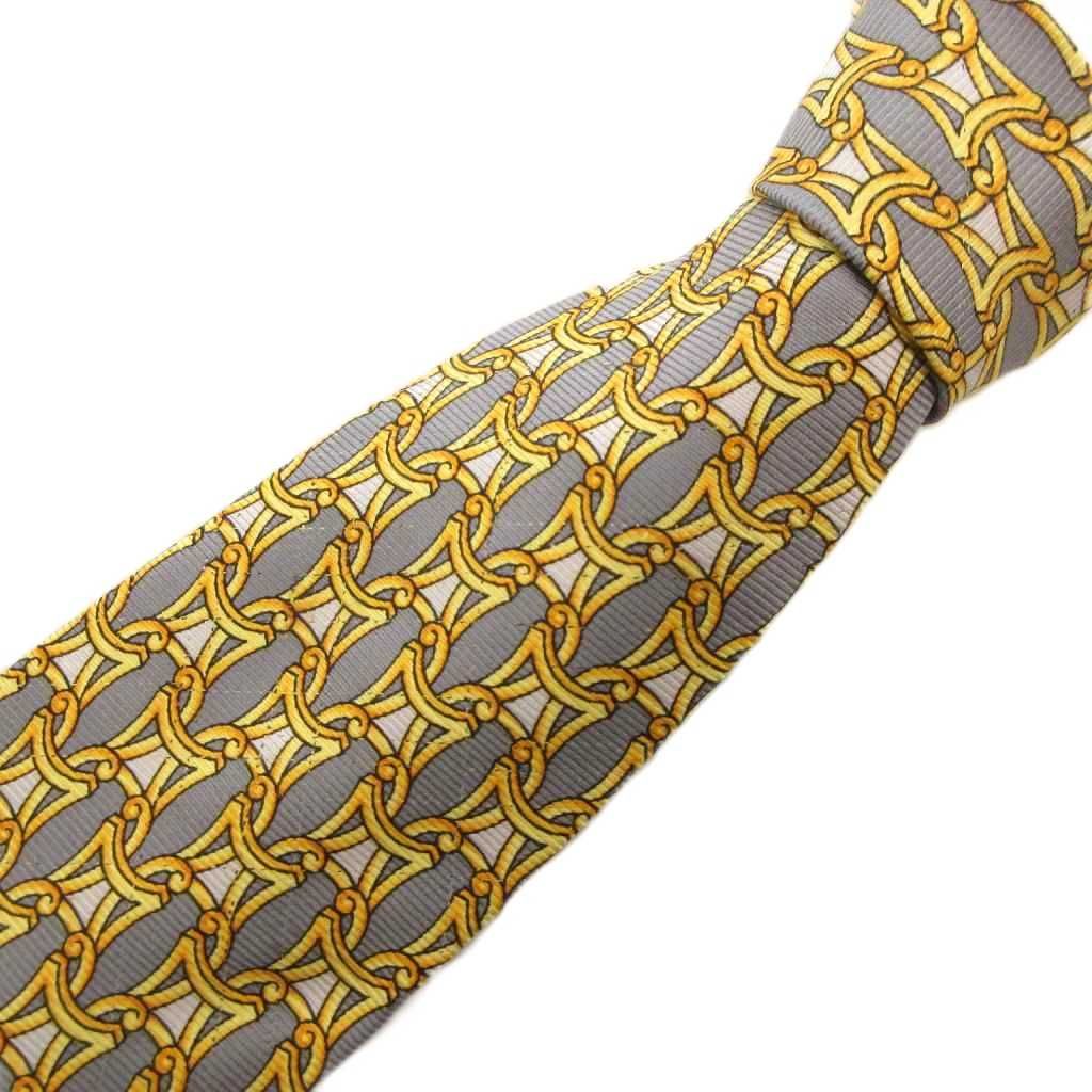 ヴェルサーチ ヴェルサーチェ VERSACE ネクタイ スカーフ柄 メデューサ