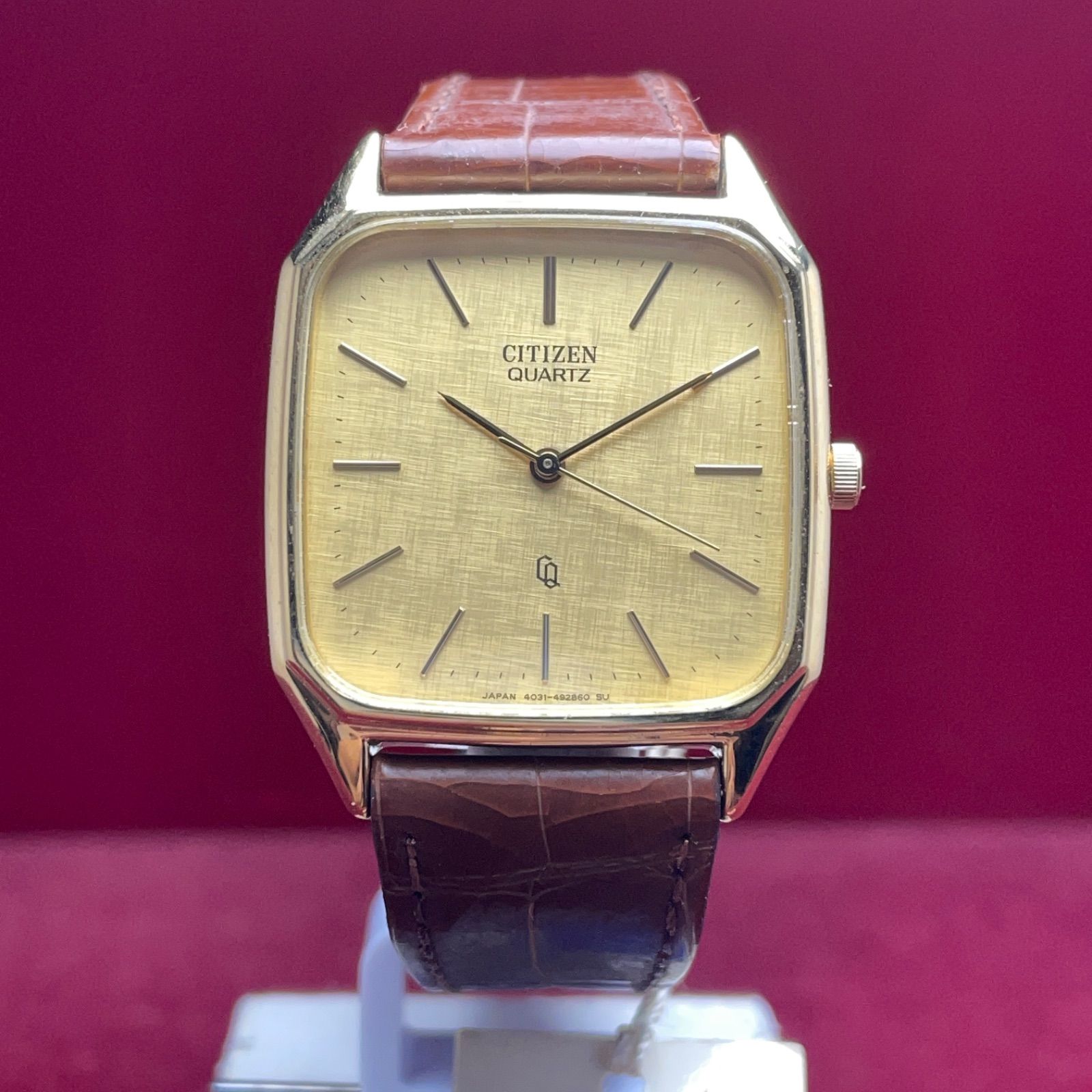 希少・デッドストック 未使用】CITIZEN クォーツ CQ 電池交換済 稼働