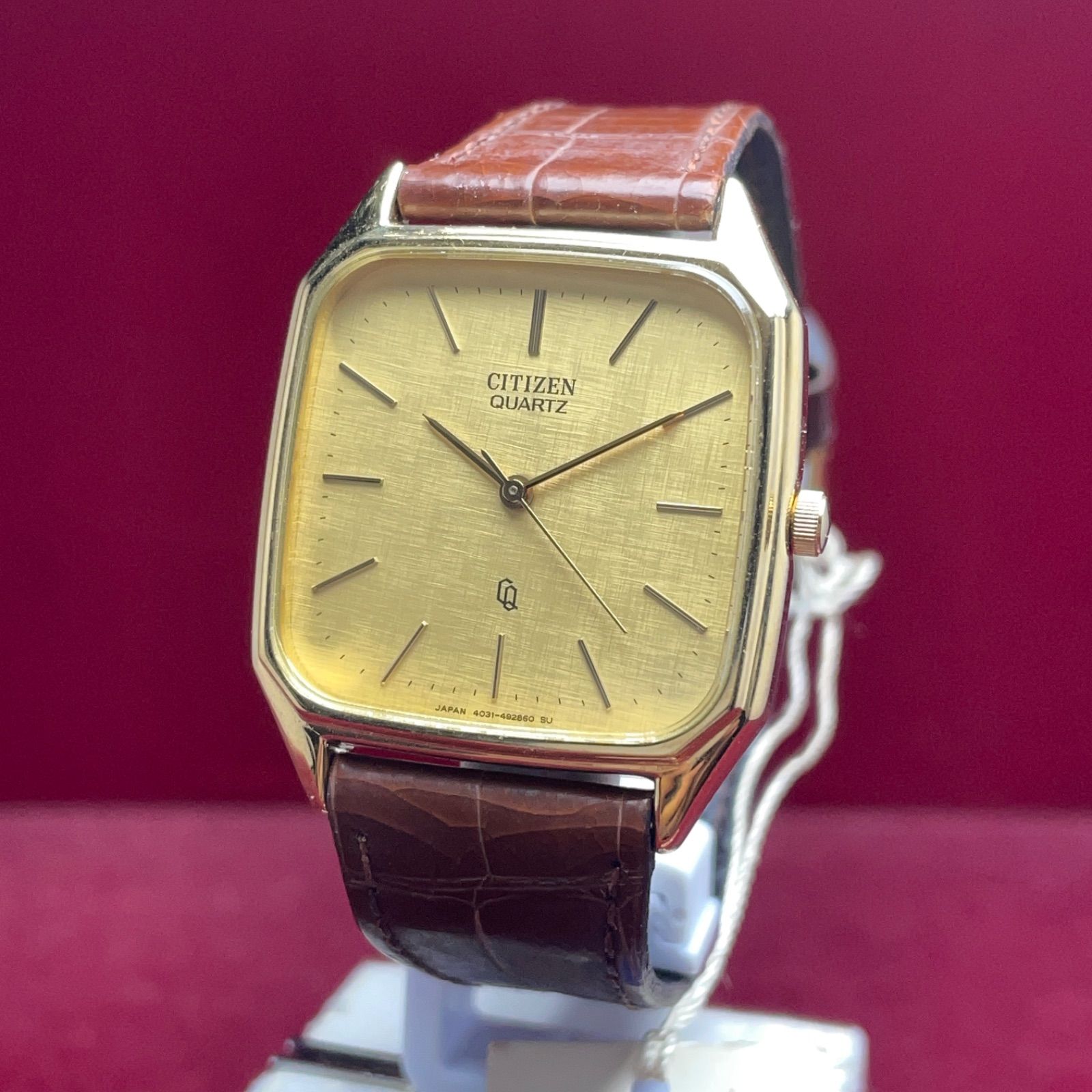 希少・デッドストック 未使用】CITIZEN クォーツ CQ 電池交換済 稼働