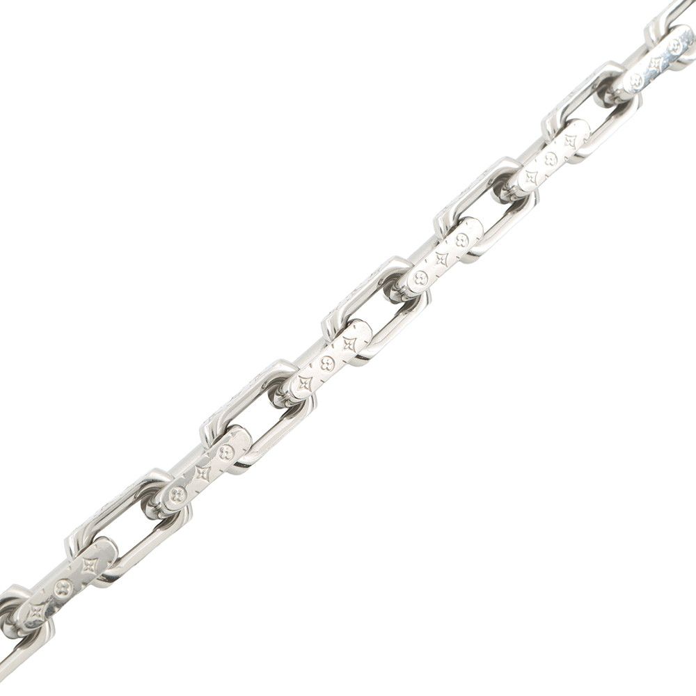 ルイヴィトン ネックレス チェーン モノグラム メタル M00307 LOUIS VUITTON メンズ アクセサリー