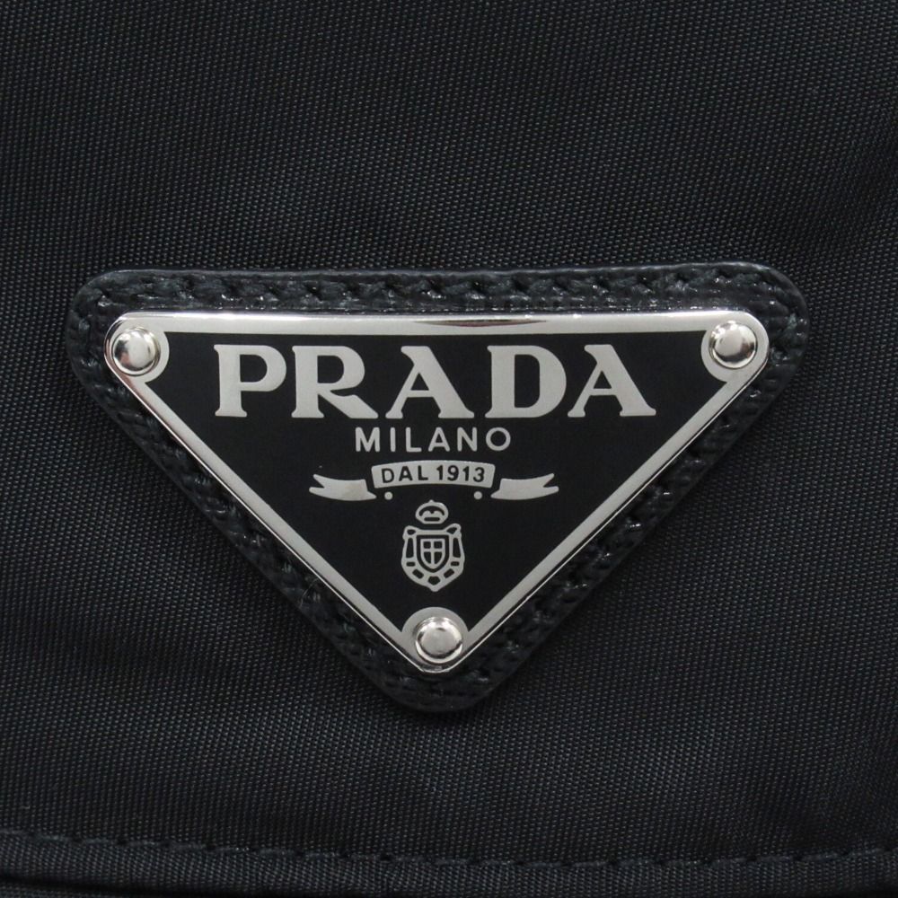 美品 PRADA プラダ Re-Nylon バケット ハット 帽子 トライアングルロゴ