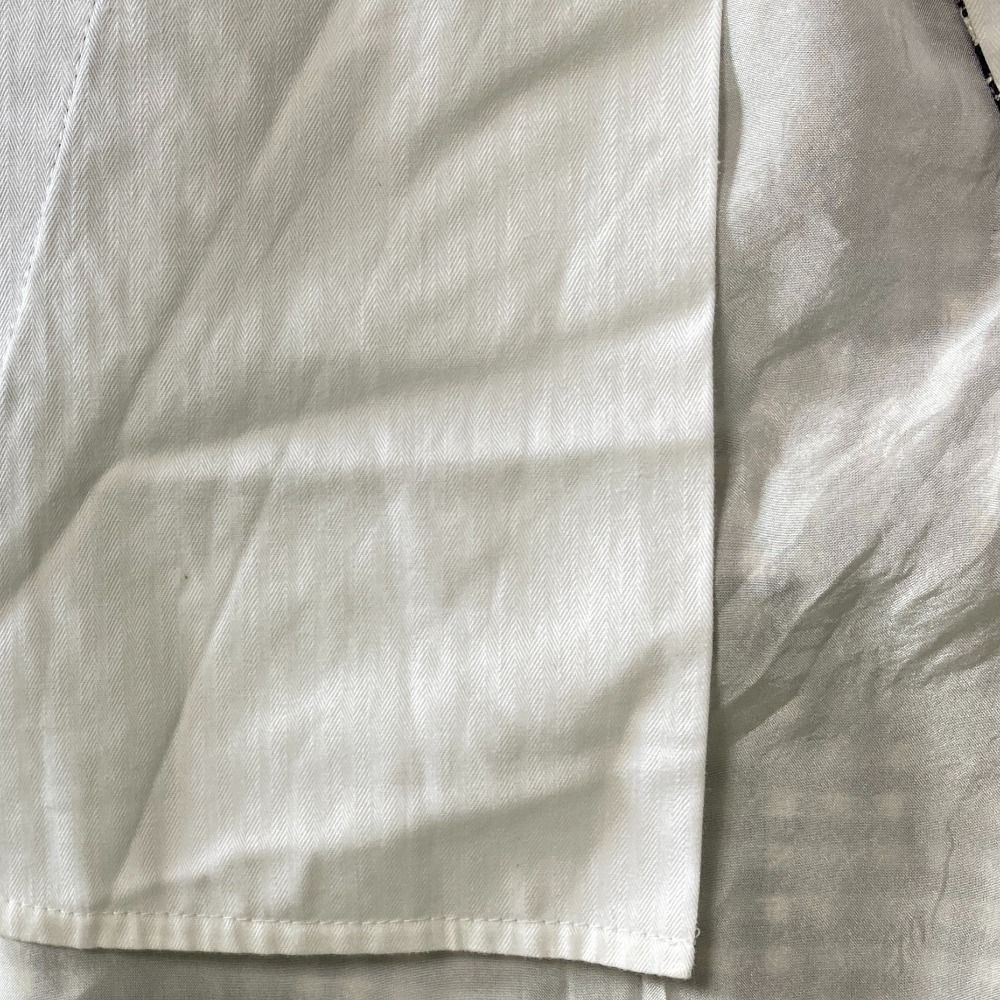 良品 DRAWER ドゥロワー ウールシルク ギンガムチェックパンツ 34