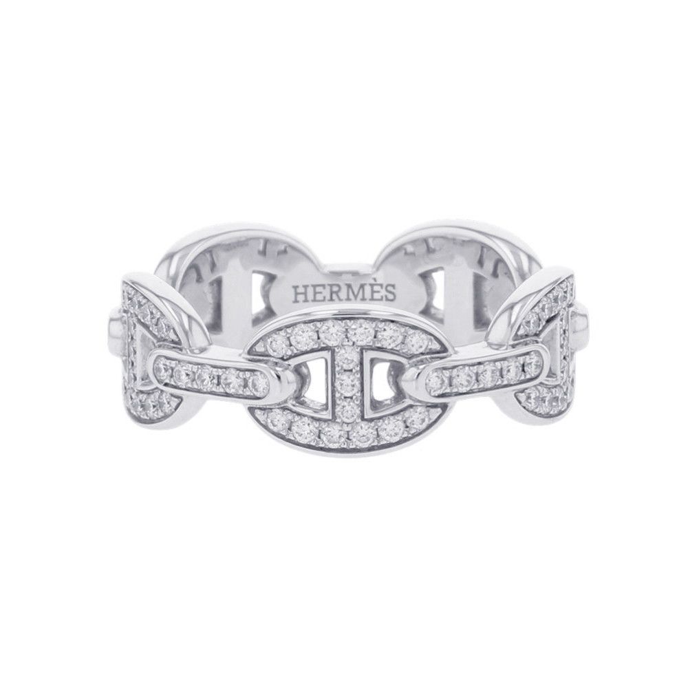 エルメス リング シェーヌ・ダンクル・アンシェネ PM ダイヤモンド