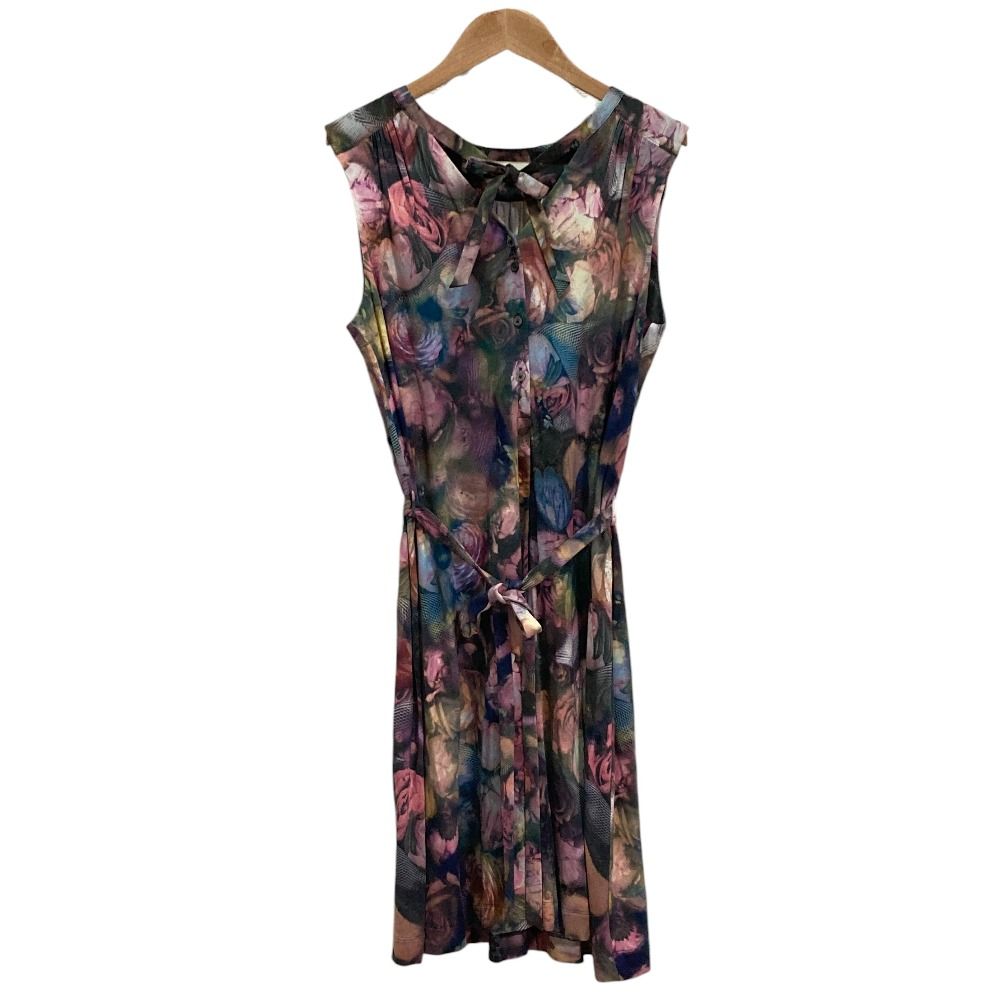 美品 Paul Smith ポールスミス フラワーフォトプリント ノースリーブ