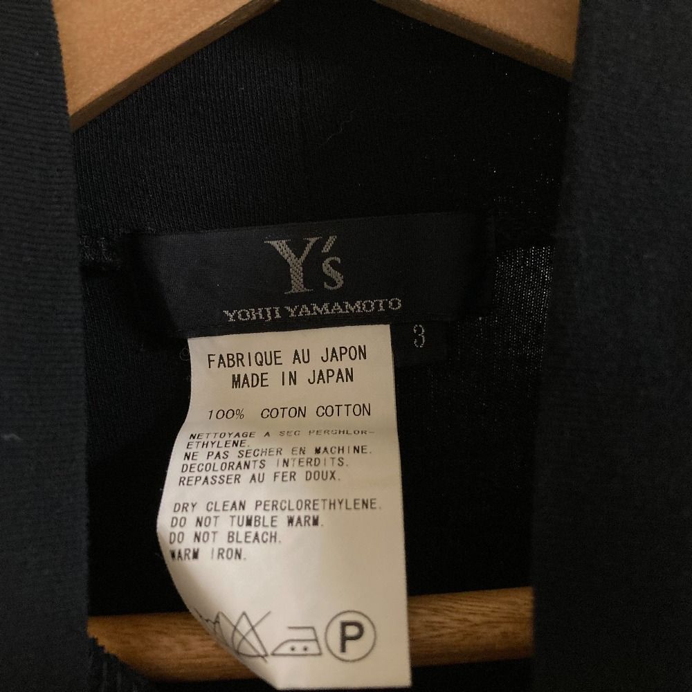 美品 Y's Yohji Yamamoto ワイズ ヨウジヤマモト ショートスリーブ