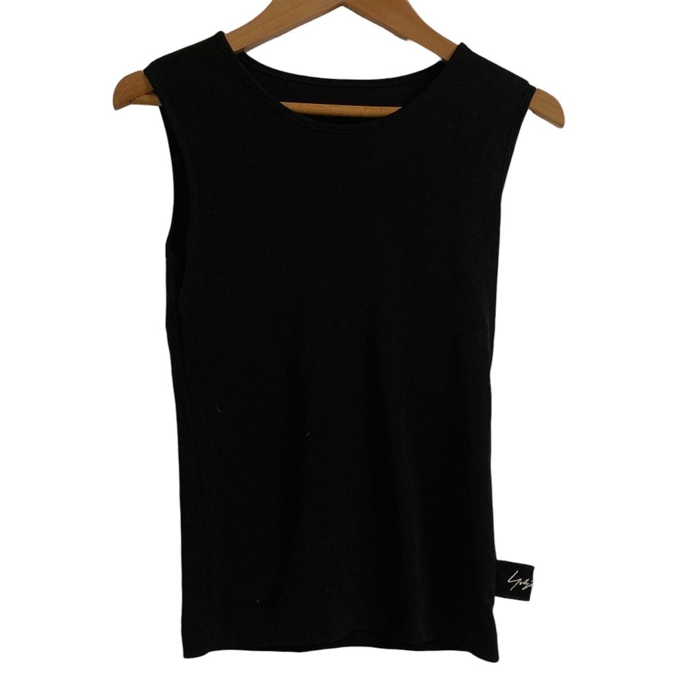 美品 Yohji Yamamoto ヨウジヤマモト クルーネック ノースリーブ