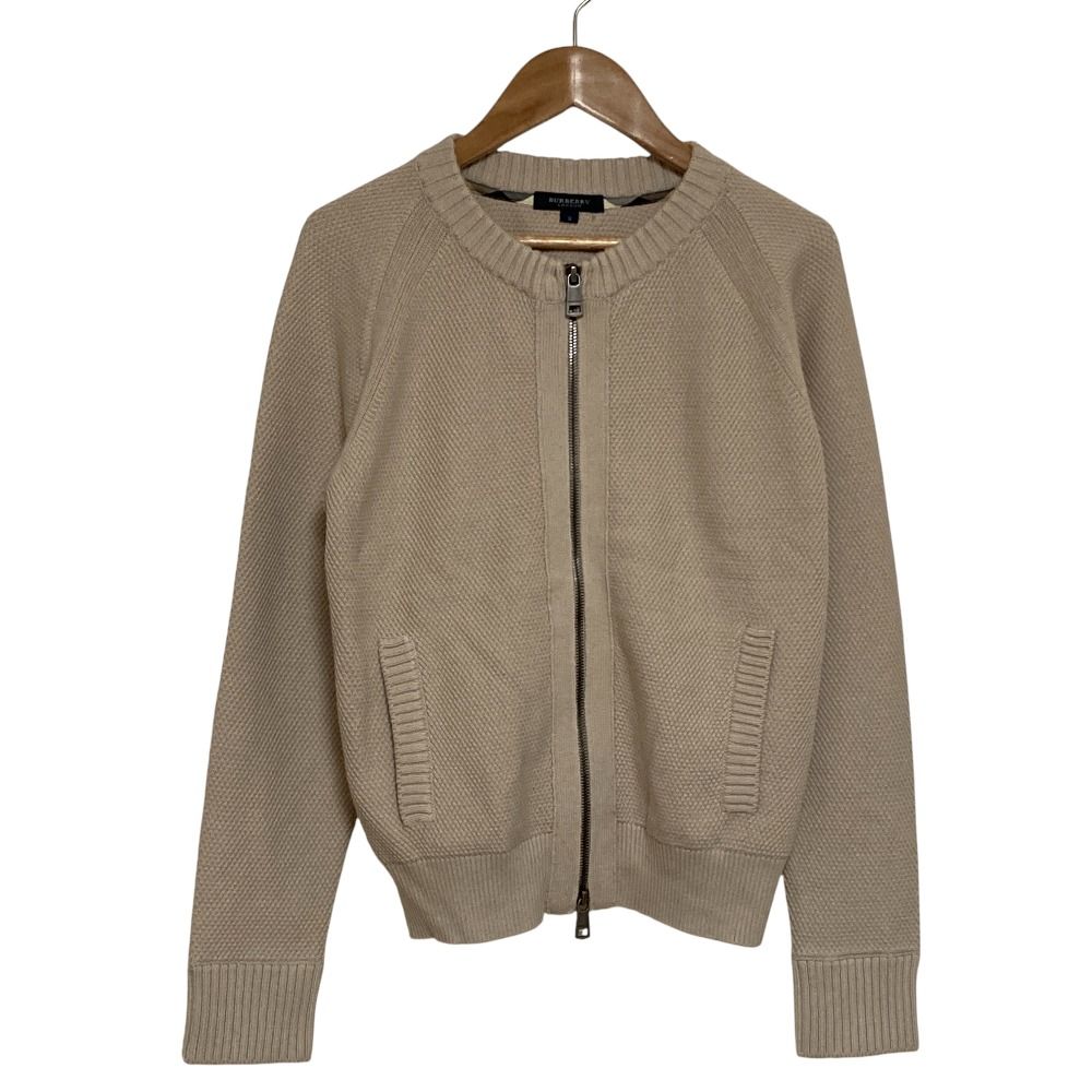 美品 BURBERRY LONDON バーバリーロンドン コットンニット ダブル