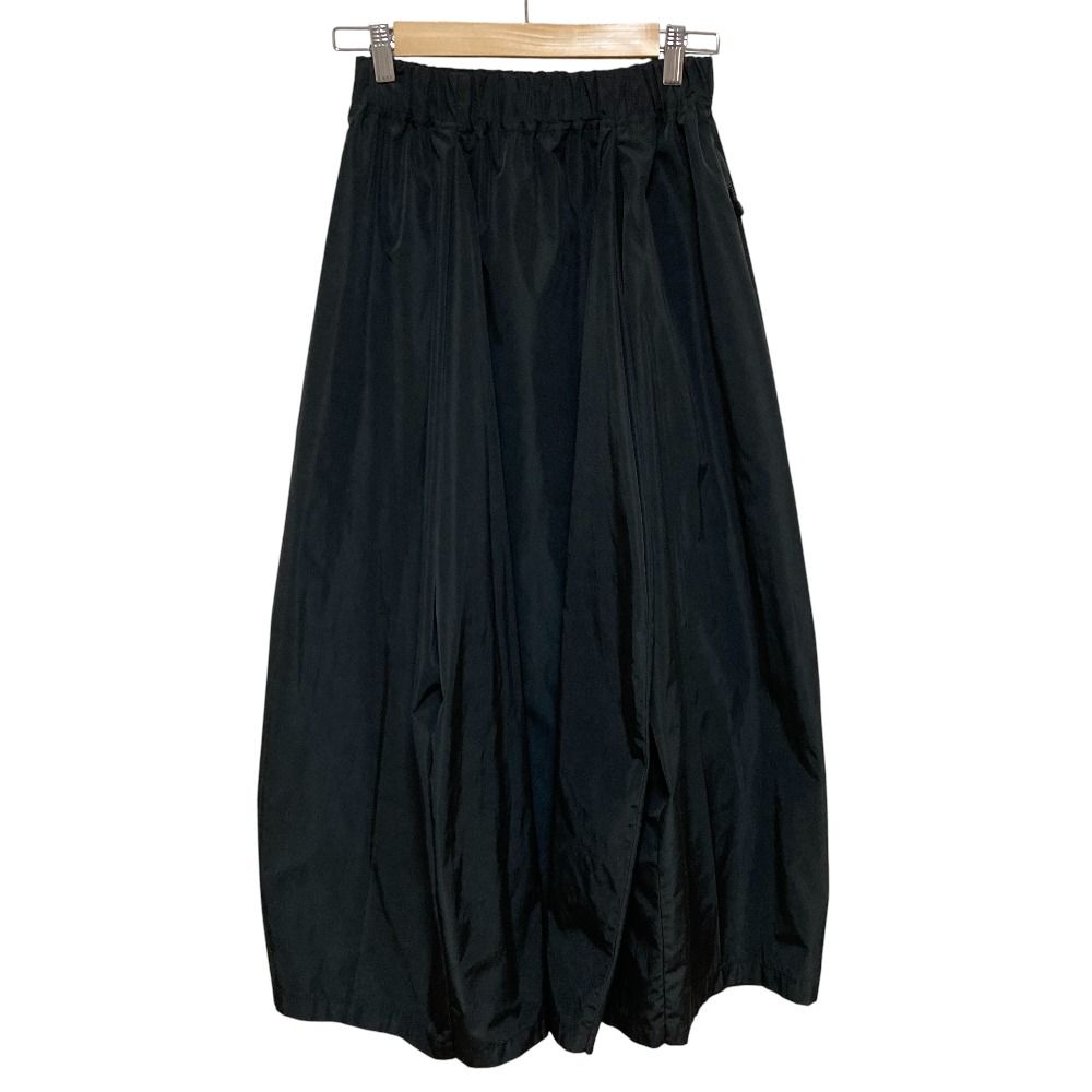 美品 nagonstans ナゴンスタンス タック タフタ ロングスカート サイズ