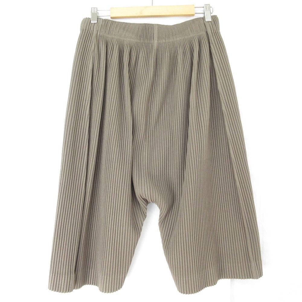 美品 HOMME PLISSE ISEEY MIYAKE オムプリッセ イッセイミヤケ ハーフ