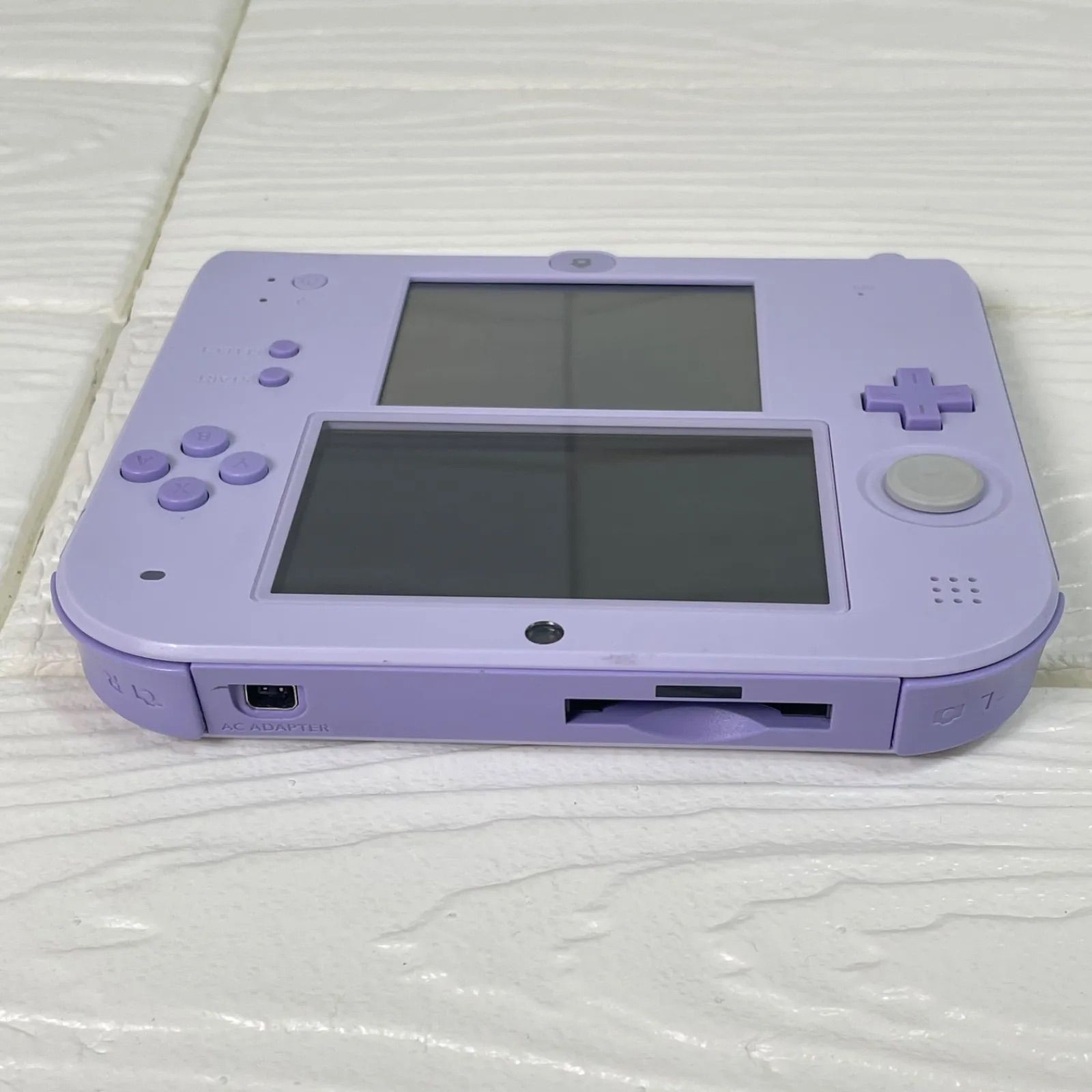 Nintendo 2DS ラベンダー 本体 箱、説明書.ACアダプター付属！ - メルカリ