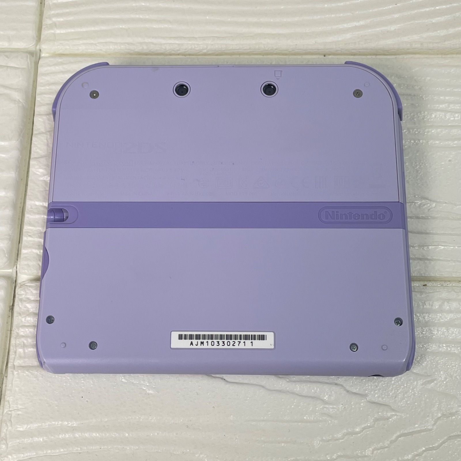 Nintendo 2DS ラベンダー 本体 箱、説明書.ACアダプター付属！ - メルカリ