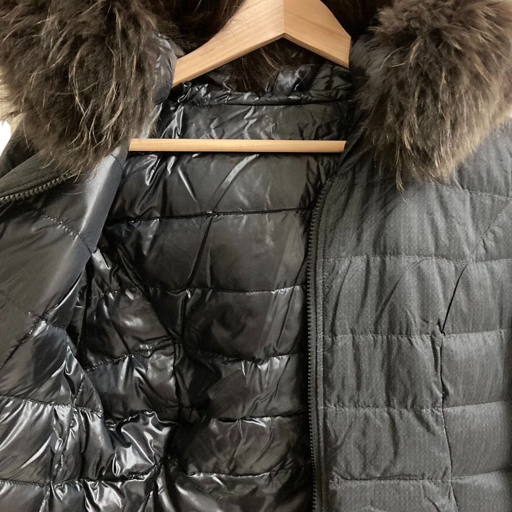 美品 TATRAS タトラス CLELIA リバーシブル ファー付 フーディダウン