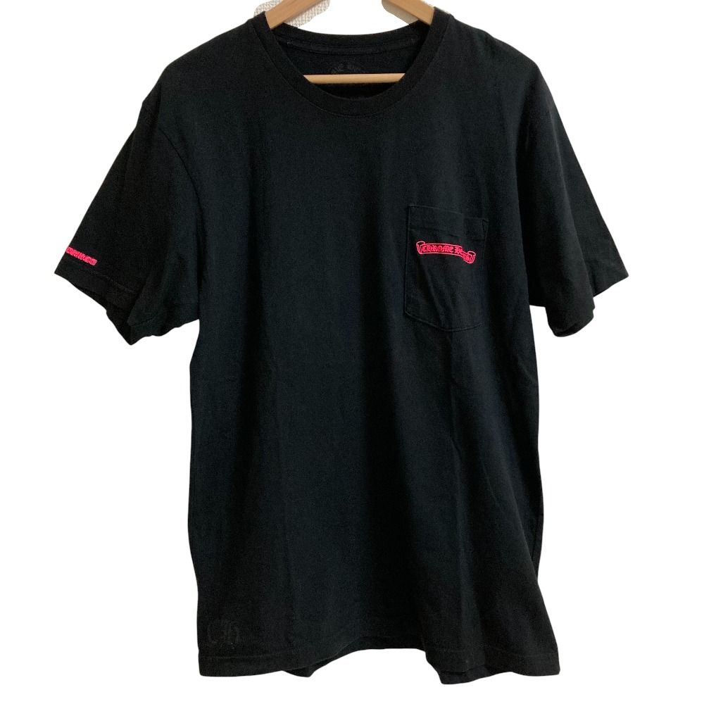 美品 CHROME HEARTS クロムハーツ バックレターロゴ スクロールラベル