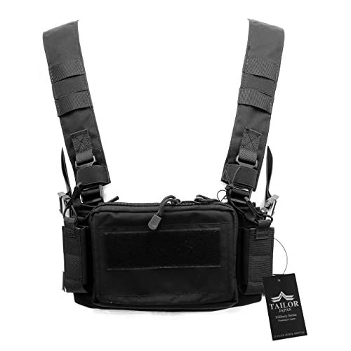 TAILOR JAPAN] サバゲー チェストリグ 軽量 ライトウェイト