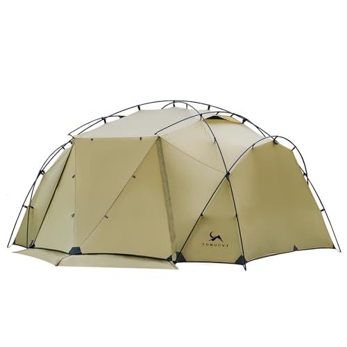 TOMOUNT ドームテント 超軽量 20Dナイロン 片面シリコン 耐水圧3000? 2