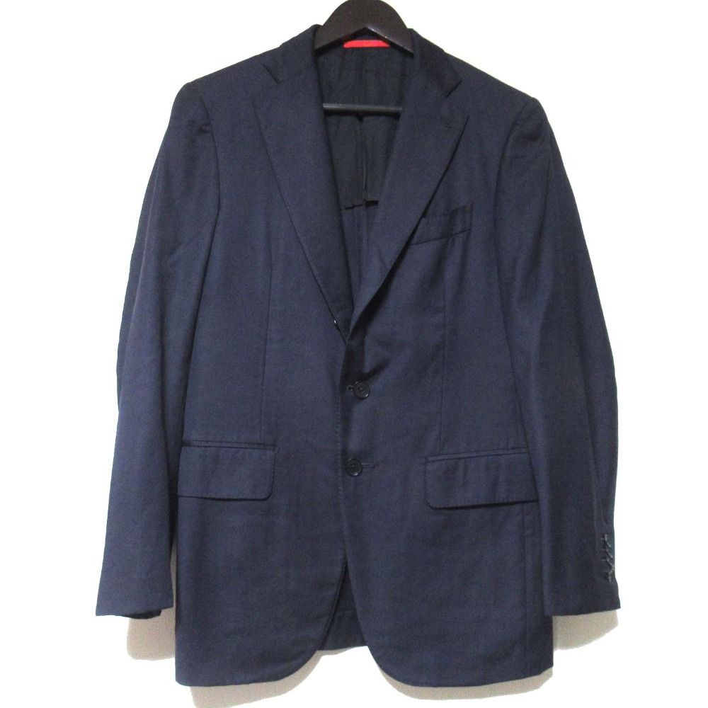 良品 ISAIA イザイア AQUASPIDER 180'S ソリッド テーラードジャケット