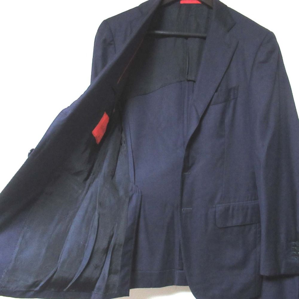 良品 ISAIA イザイア AQUASPIDER 180'S ソリッド テーラードジャケット