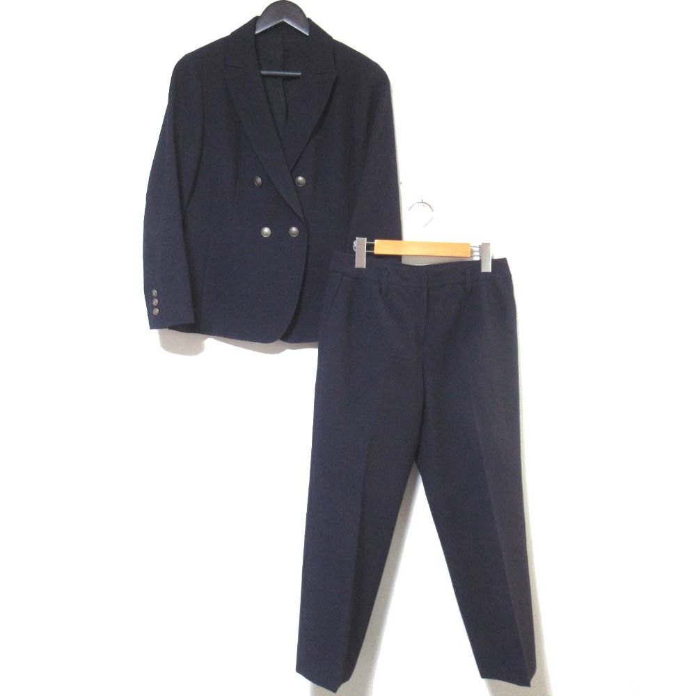 美品 NEMIKA by Leilian ネミカバイレリアン シアサッカー テーラード