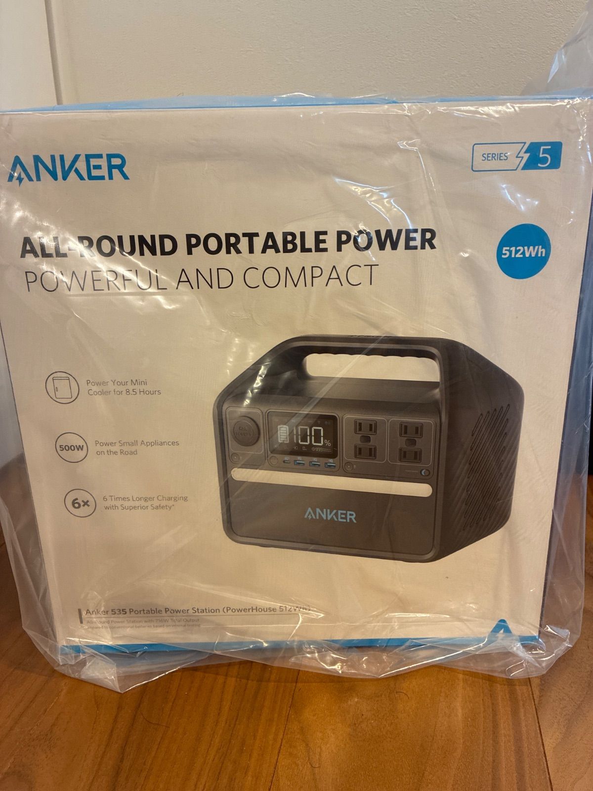 新品未使用］Anker 535 Portable Power station（ Power house 512Wh
