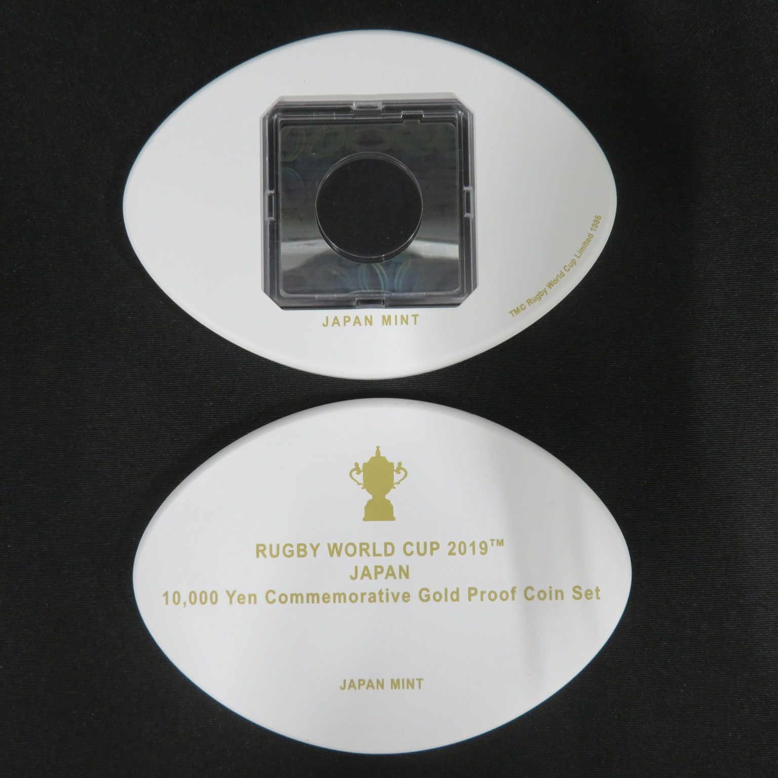 8506☆ラグビーワールドカップ2019□プルーフ貨幣セット□ケースのみ