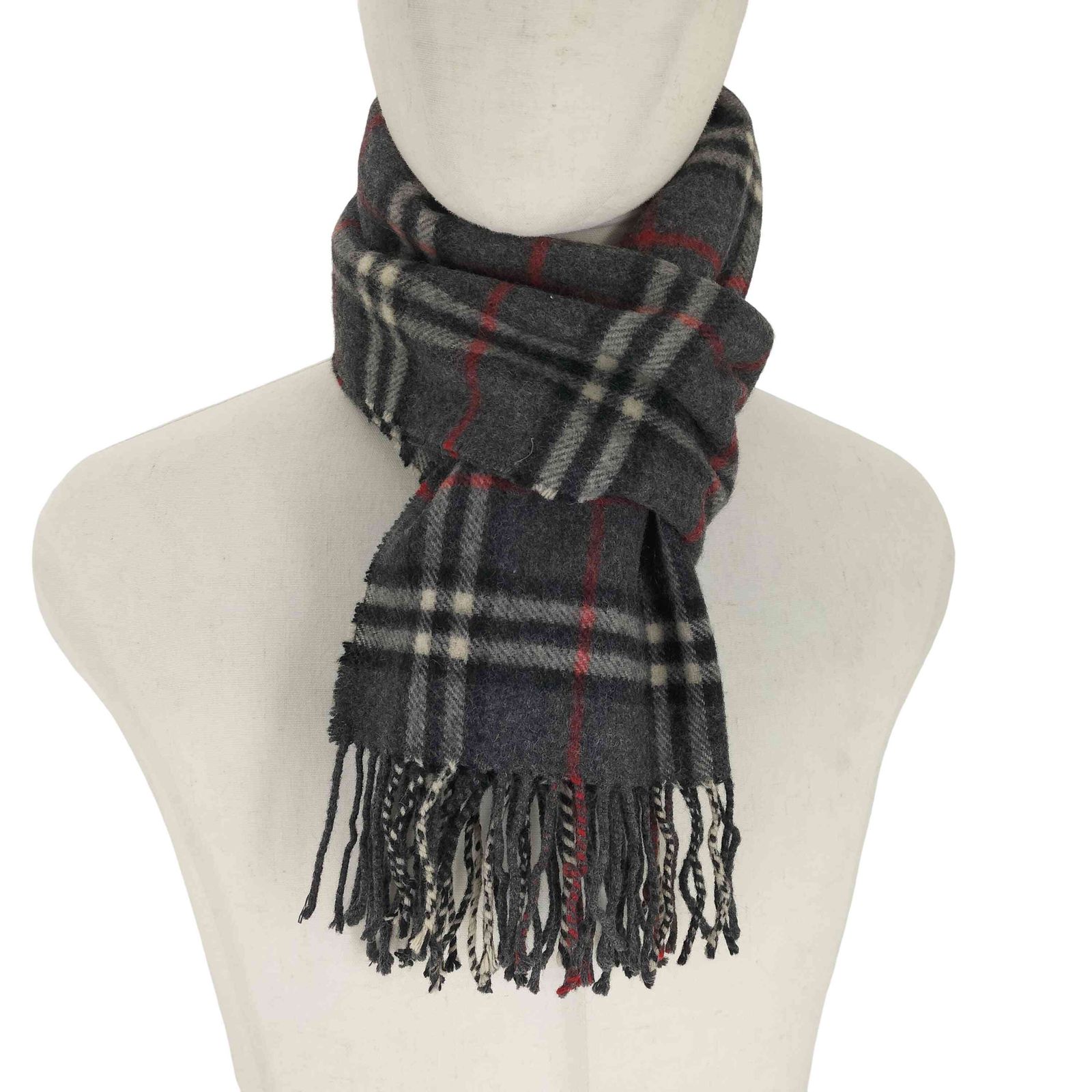 バーバリーロンドン BURBERRY LONDON ウール100% ノバチェックマフラー