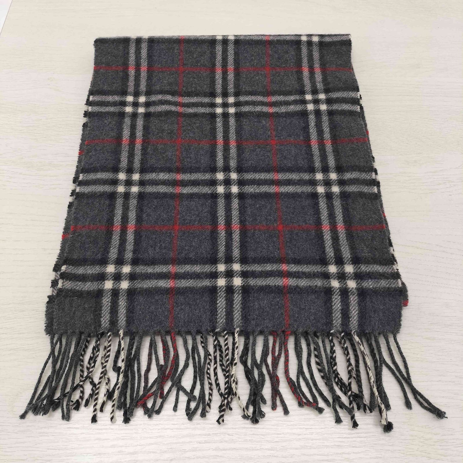 バーバリーロンドン BURBERRY LONDON ウール100% ノバチェックマフラー