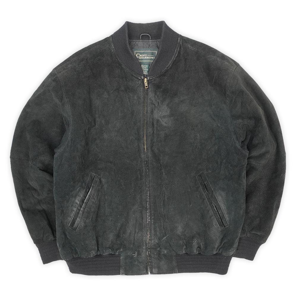 クラフトアンドバロー Croft & Barrow 90s 90年代 ヌバックレザー