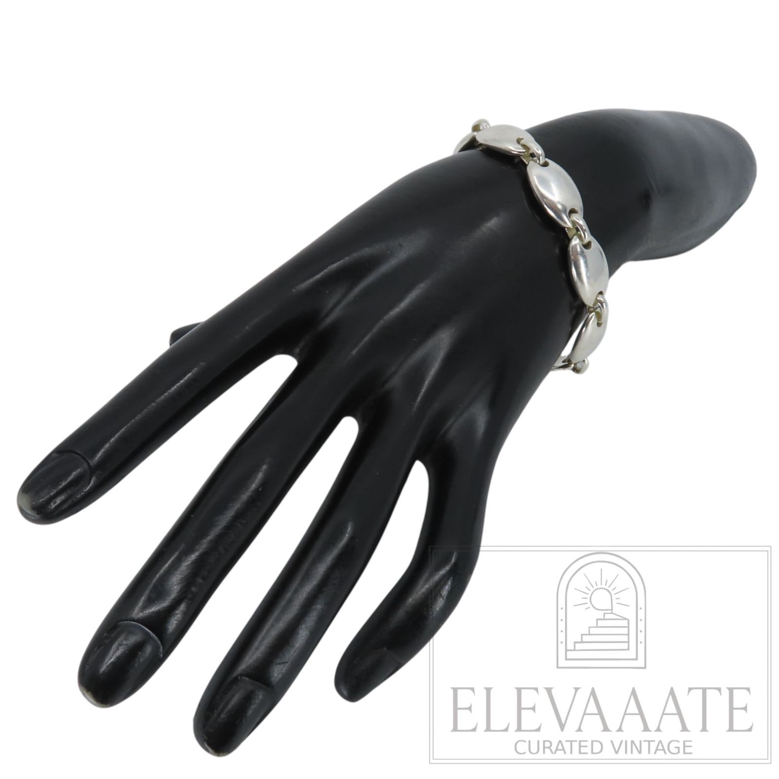 希少 美品 Tiffany&Co. ヴィンテージ ティファニー ぺブル リンク