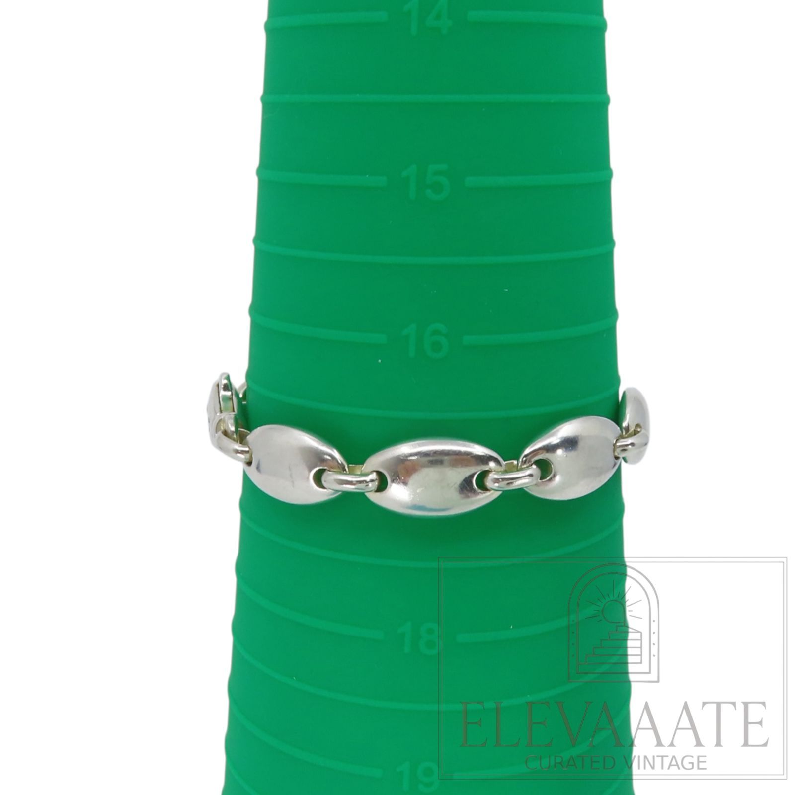 希少 美品 Tiffany&Co. ヴィンテージ ティファニー ぺブル リンク