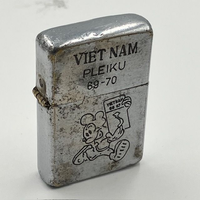 ZIPPO ベトナム 1969年 ミッキーマウス柄 ピースマーク ベトナム