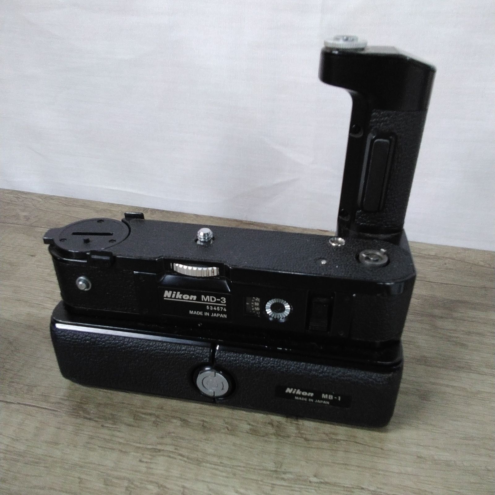 通電確認 Nikon MD-3 モータードライブ MB-1 カメラアクセサリー