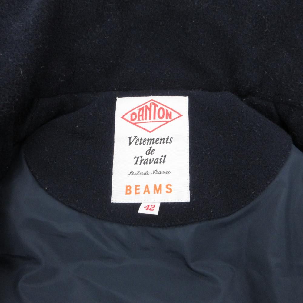 ダントン DANTON × ビームス BEAMS ダウンベスト ジャケット フード