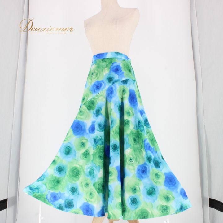 社交ダンス 衣装 スタンダード スカート レッスンウェア レディース