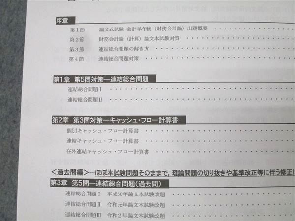 CPA会計学院 公認会計士講座 財務会計論 計算 論文対策問題集 2025年