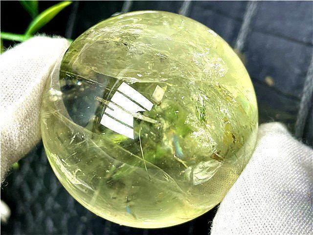 AAA級【金運UP】☆天然シトリン丸玉B89D1/68D51A - メルカリ