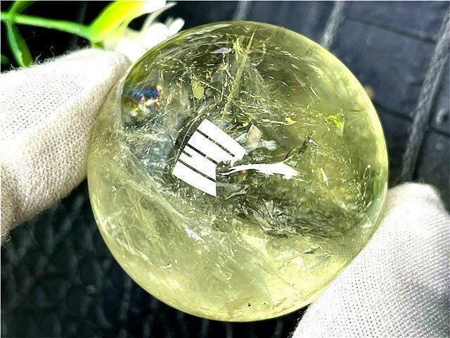 AAA級【金運UP】☆天然シトリン丸玉B89D1/68D51A - メルカリ