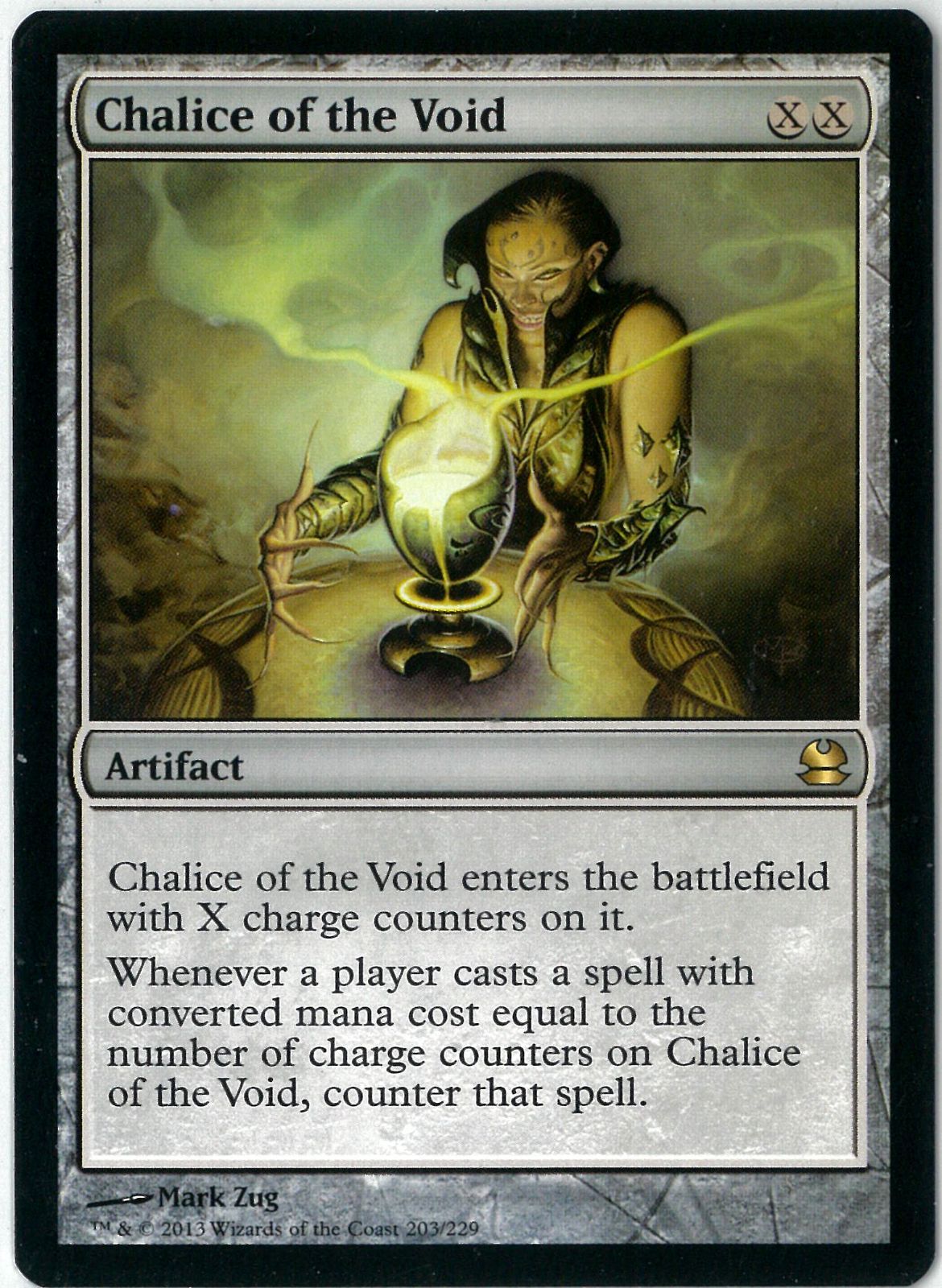 MTG/英語版/虚空の杯/Chalice of the Void/モダンマスターズ/MMA 203