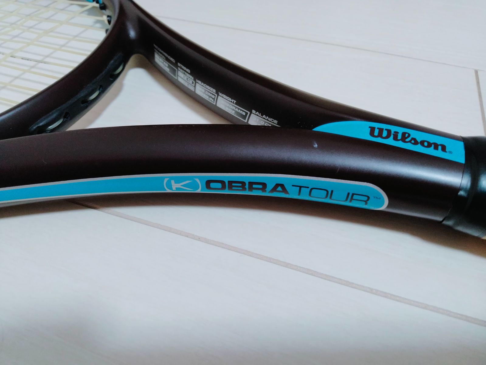 良品】ウィルソン コブラ ツアー G2 WILSON KOBRA TOUR 硬式テニス