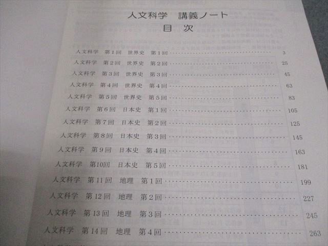 TAC 公務員講座 一般知識講義 人文科学 講義ノート/問題集 2025年合格