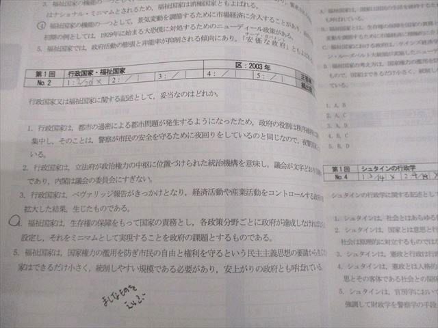 TAC 公務員講座 選択講義 行政学 問題集 2025年合格目標 007s4B - メルカリ