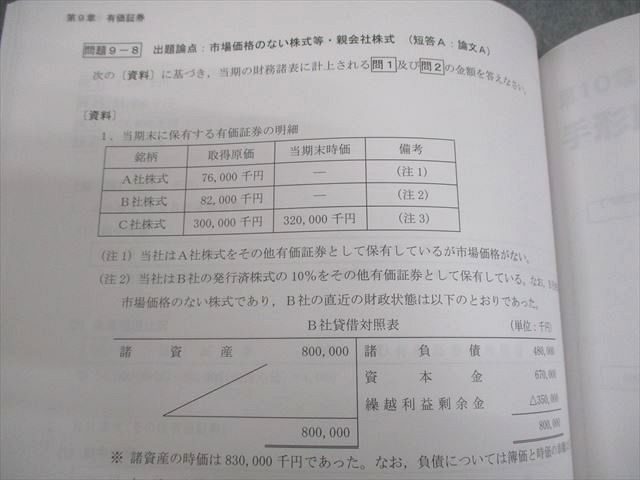 CPA会計学院 公認会計士講座 財務会計論 計算 テキスト/問題集 等 2026