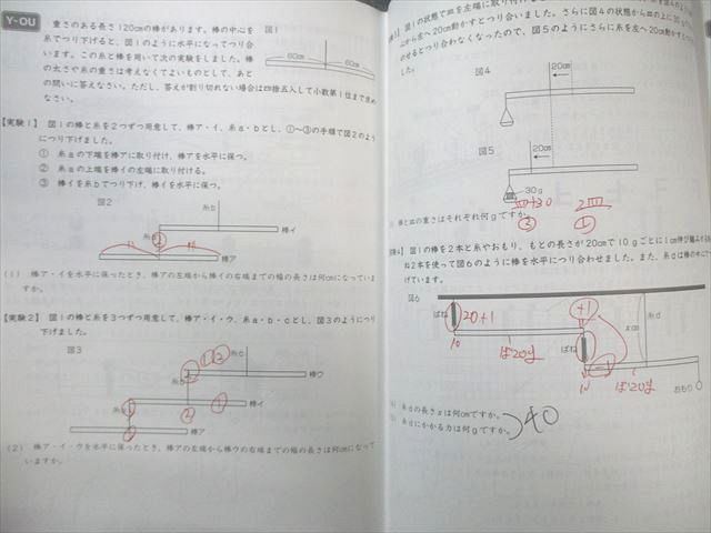 SAPIX 小6 サピックス 理科 夏期集中志望校錬成特訓(NS-01～05) 【計5